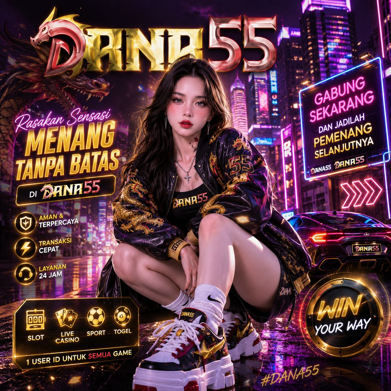 DANA55 Platform Resmi Judi Bola Odds Terbaik